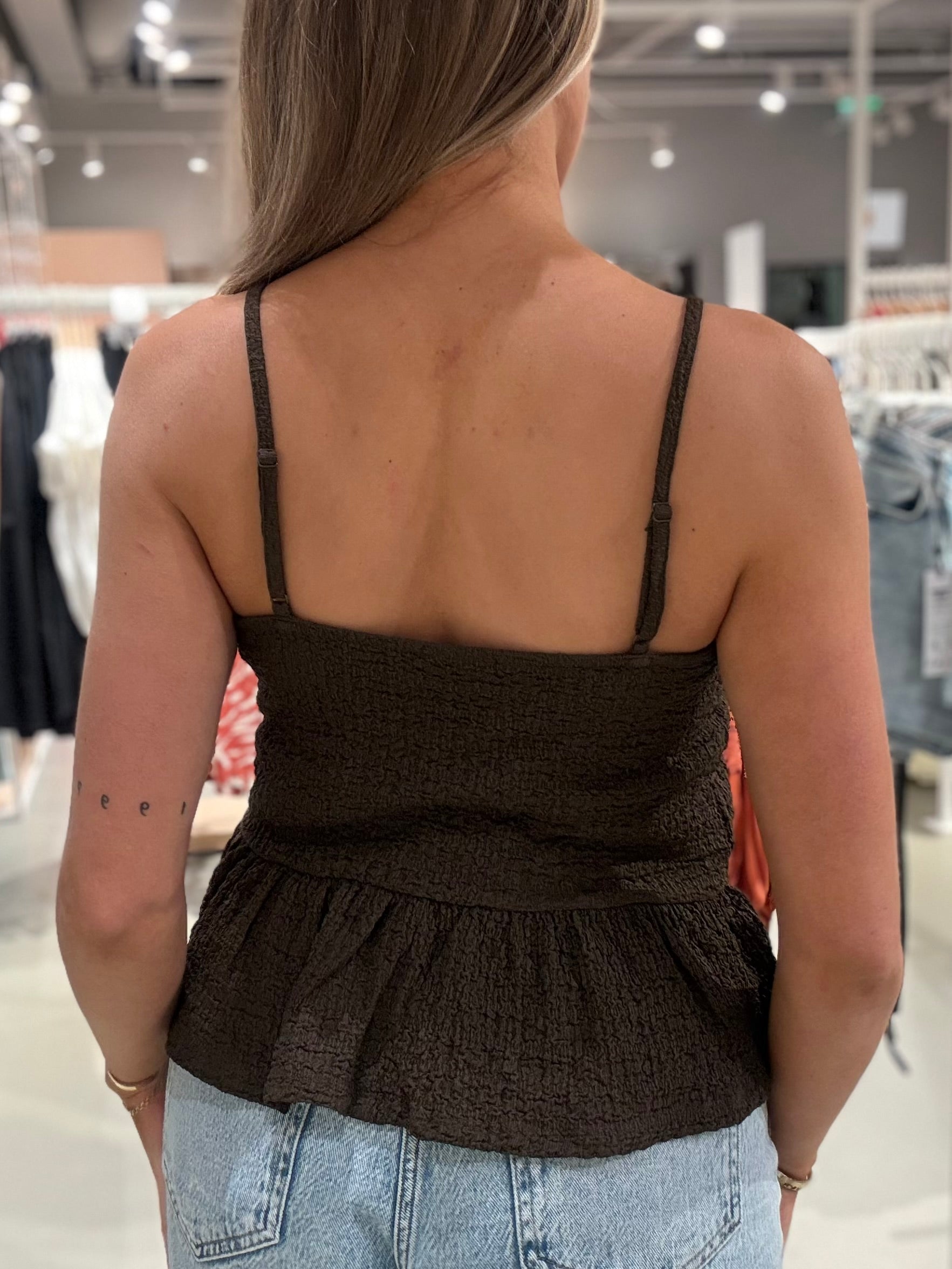 VILINDAU Top - Slate Black